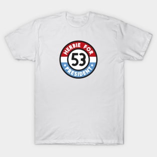 Herbie For President-TLB (Light) T-Shirt